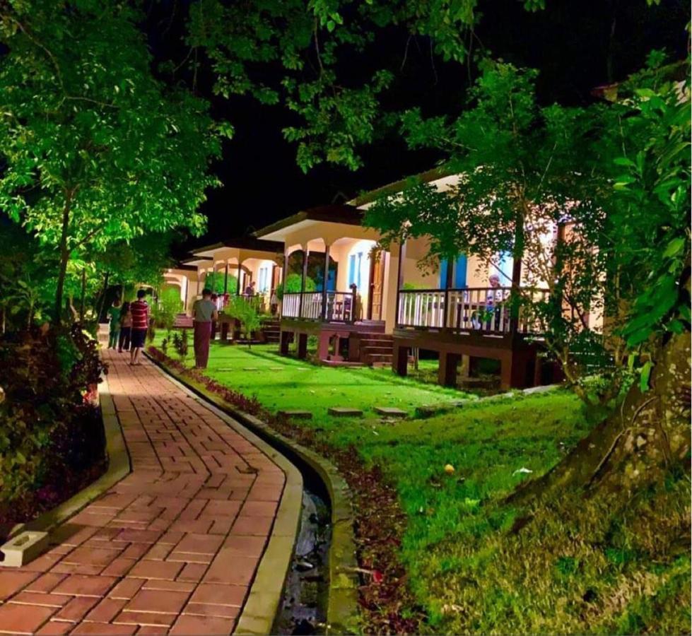 Hill Garden Hotel Chaungtha Exterior foto